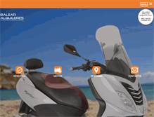 Tablet Screenshot of motorentmahon.com